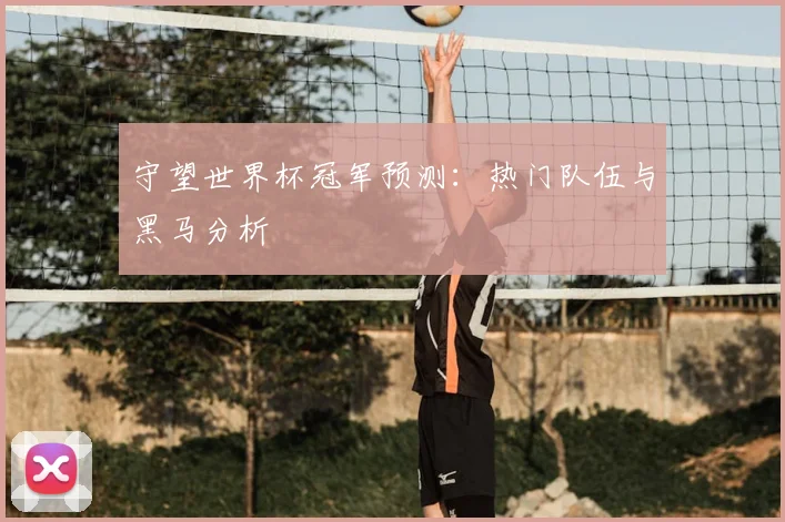 守望世界杯冠军预测:热门队伍与黑马分析